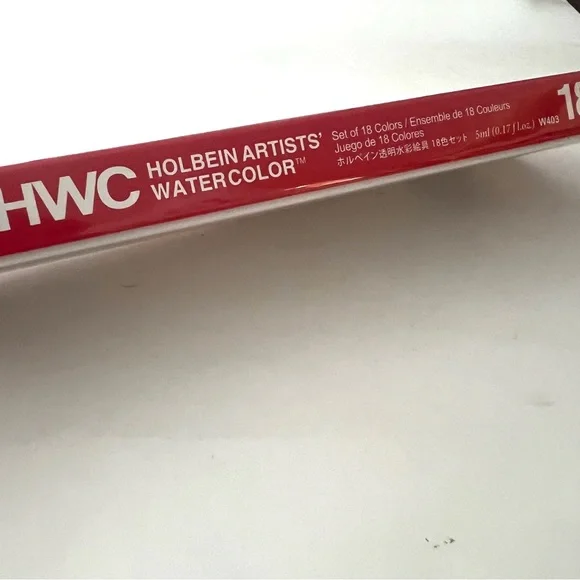 Holbein Watercolors Set of 18 - Picture 3 of 4